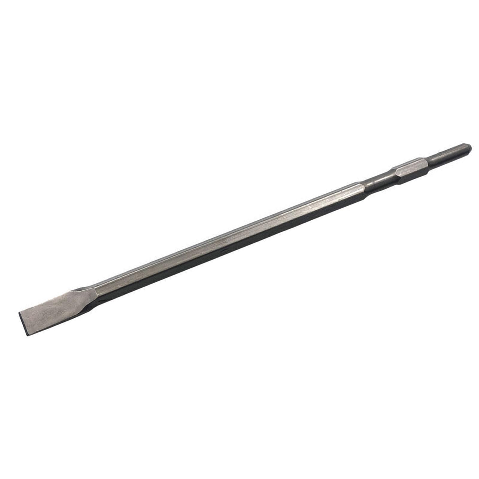 600mm Flat Gouge Hexagon Shank Electric Hammer Drill Bit for Breaking Concrete Brick Stone Chiseling Gouge Channel for Tiles