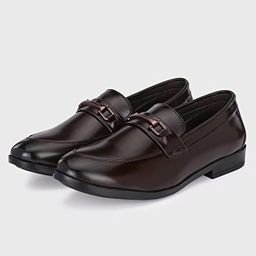 Image of Centrino Mens Loafers |Men's Loafer Shoes | Premium Rubber Sole for Slip-Resistance | Comfortable, Versatile Design for Casual and Formal Wear | Ideal for Everyday Comfort and Style (19267)
