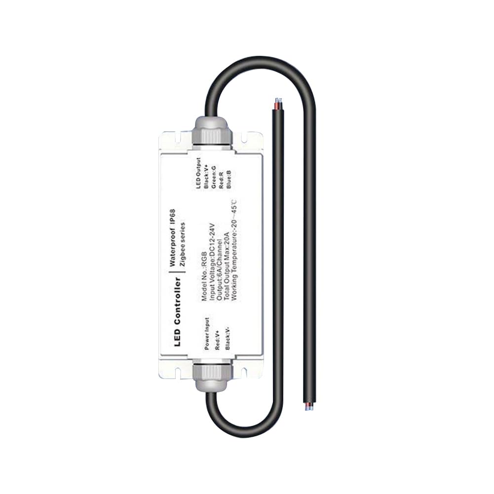 Contrôleur LED Étanche IP68 Zigbee Tuya pour sécuriser les rubans extérieurs