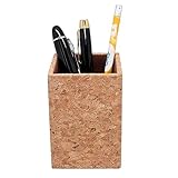 boshiho Cork Pen Pencil Holder, Writing Utensil Desk Storage Organizer for Office, Home or Locker, Business Gift