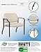 Boss Office Products Guest Chair 500 lb. Weight Capacity in Beige