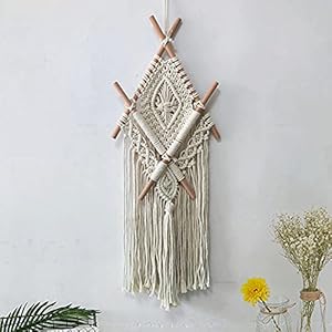 Tapestry Muur Opknoping Elegante Macrame Muur Opknoping Tapestry for Slaapkamer Tiener Meisje Boheemse Geometrische…