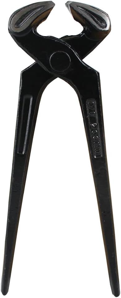 HOMEGARDEN 8" Cobbler Pincer | Premium Steel Construction | Great for Grabbing & Holding Small Items | Versatile Use for Leatherwork, Crafting, Upholstery, and DIY Projects