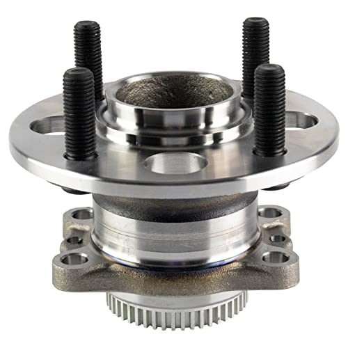 Image of TRQ Rear Wheel Bearing and Hub Assembly Set 2 Piece Compatible with 2012-2017 Hyundai Accent 2012-2017 Kia Rio