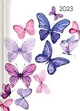 Ladytimer Butterfly 2023 - Schmetterling - Taschenkalender A6 (10,7x15,2 cm) - Weekly - 192 Seiten - Notiz-Buch - Termin-Planer - Alpha Edition