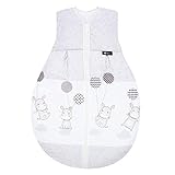  Alvi Kugelschlafsack - Schlafsack Thermo Hippo silber 90 cm