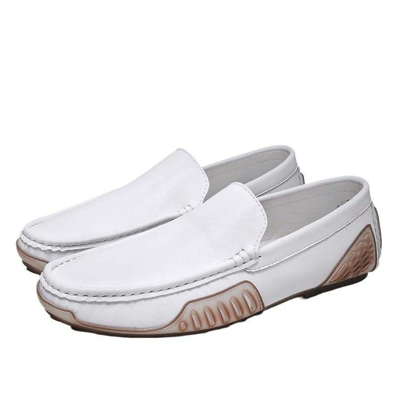 Shoes Men's Low-top Soft-Soled Slip-on Loafers Fashionable Versatile Casual Oxford Shoes for Travel Driving Men Comfortable Breathable Shoes