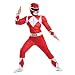 Disguise Red Ranger Classic Muscle Child Costume, Red, Medium/(7-8)