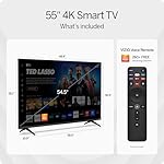 VIZIO 55-inch V-Series 4K LED HDR Smart TV w/Dolby Vision, WiFi 6E, Bluetooth Headphone Capable, Gaming Engine & Alexa Compatibility, V555M-K01, 2023 Model - Image 4