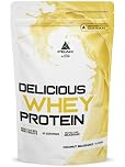PEAK Delicious Whey Protein - 900g Flavour Coconut Milkshake I 30 Servings I Powder I Protein Source: Whey Protein Concentrate + Isolate I Without Added Sugar I with Digestive Enzyme Lactase