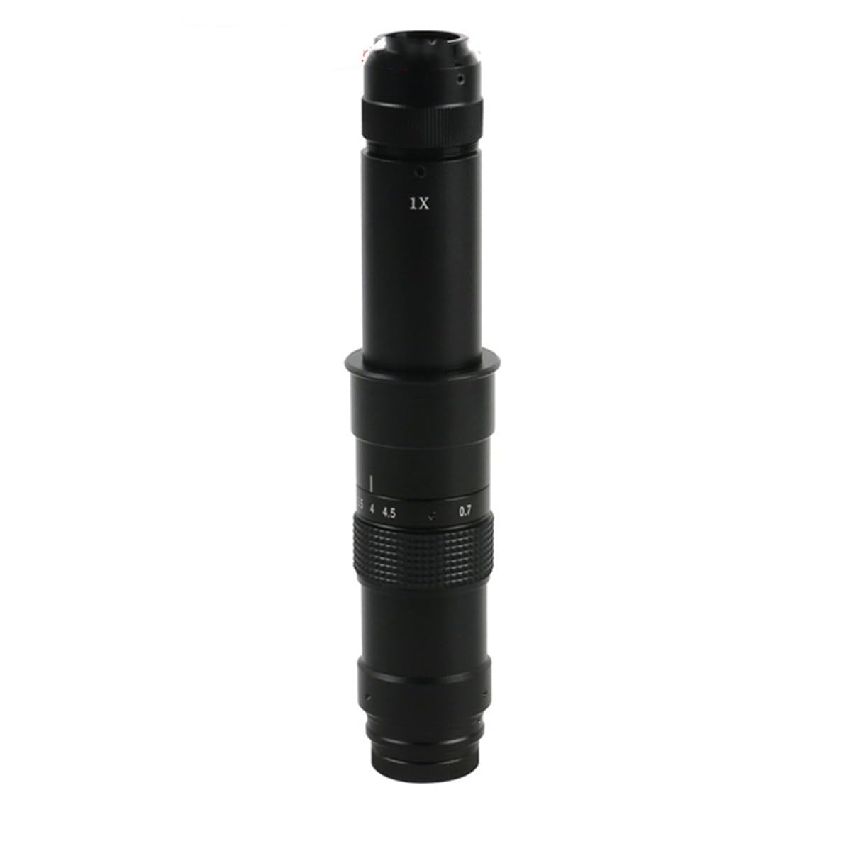 Microscope 120X 130X 160X 200X 300X 320X 360X 500X 600X Industrial Adjustable Monocular Zoom C Mount Lens(600X)