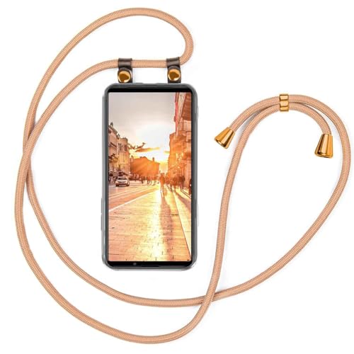 Coque avec sangle Sony Xperia 5 III moex chaîne cordon bijoux pour vos sorties