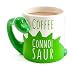 BigMouth Inc Coffee Connoisaur Mug, Dinosaur Mug, Holds 20oz, Ceramic Coffee Cup with Handle, Funny Novelty Cup