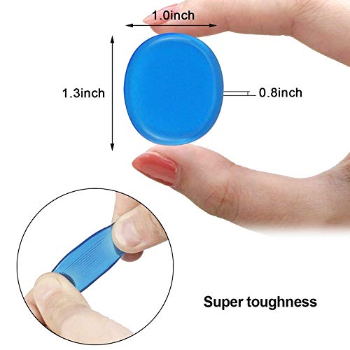 Senmubery 24 Stks Siliconen Drum Demper Pads, Drum Snare Mute Pad Zachte Drum Demper Gel Pads voor Drums Tone Control - Image 5