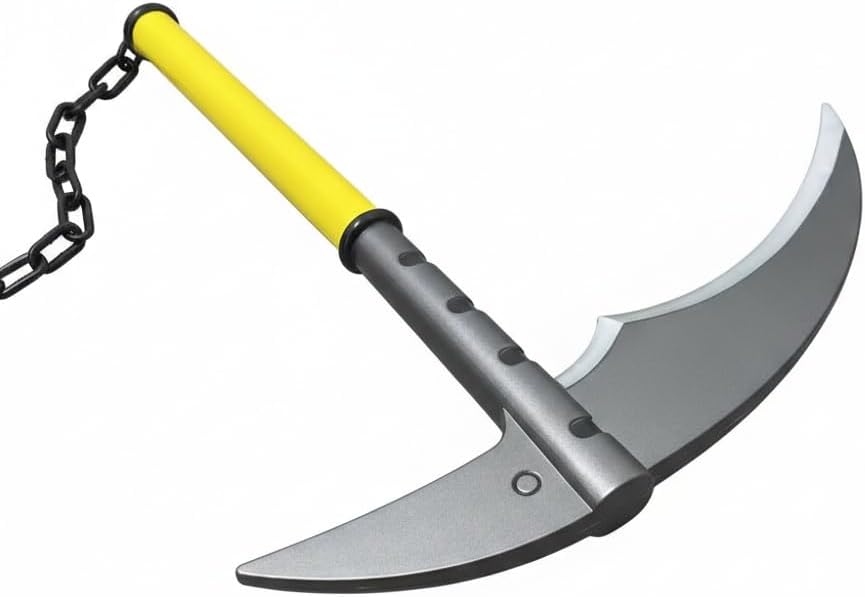 Foam Anime Style Soul Eater Axe Set Sword Black Star Chain Scythe Set Sword