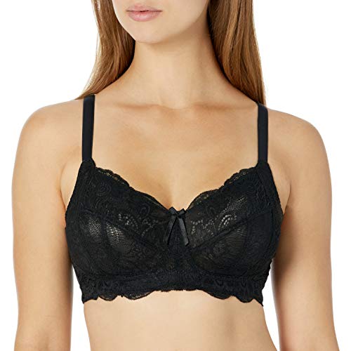 Panache Women's Andorra Wire-Free Bra, Black, 32Ff #TOP14