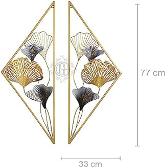 DSH CRAFTING YOUR CURIOSITY Metal Wall Deco Multi Color Wall Hanging Wall Arts For Home Hotel Office Living Room Bedroom Decoration. (iWART-08)