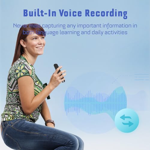 Translation Pen, Instantly Translate 130+ Languages Voice Translator with , Offline Scan, Portable Real time Translation Device
