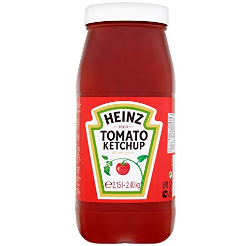 Ketchup pot géant 2,400Kg tomate pour ne plus jamais manquer de sauce pendant vos repas