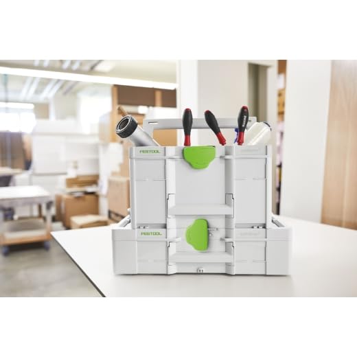 Festool ToolBox Systainer³ robuste coffret ouvert SYS3 TB L 137 haute résistance