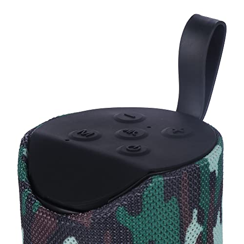 Image of MZ TG-113 (Portable Bluetooth Speaker) Dynamic Thunder Sound with High Bass 10 W Bluetooth Speaker (Green Camouflage)