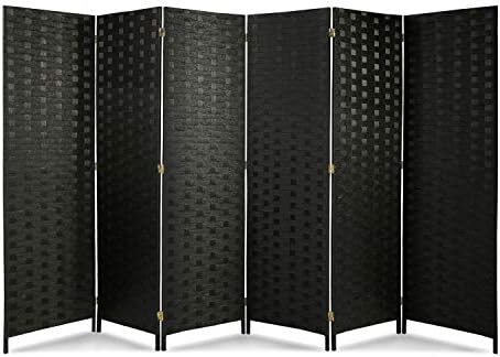 oneinmil 4 Panel Wood Room Divider