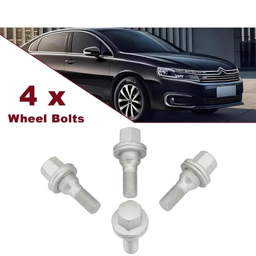 Evite tornillos oxidados con el perno rueda para Peugeot 3008 y 5008 tuercas coche 6
