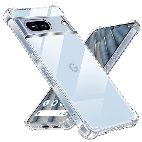 Tentoki hülle für Google Pixel 7a [Nie Vergilbung] hülle Honor Magic6 Lite 5G /Honor X9b TPU handyhülle Schlanke Stoßfeste Anti Kratzt Transparent Case