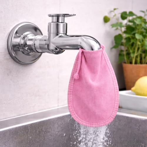 Image of Cotton Tap Water Filter Cloth 3 Pcs | Reusable Double Layer Tap Water Filter Cover for Drinking | Kitchen Sink Nal Tahli (Pack of 3(Starter Pack))