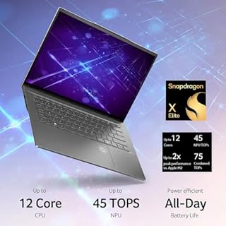 acer Swift 14 Laptop, 14.5’’ 2560 x 1600 120Hz Touchscreen, 12-Core Snapdragon X Elite Processor, 16GB LPDDR5X 1TB SSD, 26 Hour Battery, WiFi 7, FP, Copilot AI, Windows 11 Pro with Lifetime MS Office