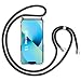 Produktbild Riisoyu Handykette kompatibel mit iPhone 13 6.1 Zoll, Transparent Hülle mit Kordel iPhone 13 Necklace Hülle mit Band Silikon Schutzhülle zum Umhängen Durchsichtig Handyhülle Case mit Schnur