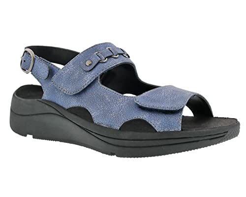 Drew Selina Womens Therapeutic Hook And Loop Comfort Sandal