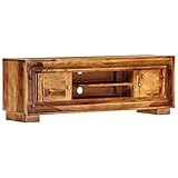 Dieser HiFi-Schrank besteht aus massivem Sheeshamholz. Sheesham, auch als Rosenholz oder Palisander bekannt, ist ein tropisches Hartholz, das für seine reiche Maserung bekannt ist.
