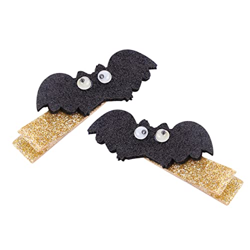 FOMIYES Lot De 4 -têtes Chauve-souris À Paillettes Non Tissés Décoration Pour Coiffure De Fête