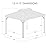 Kozyard Caesar 12'x12' Hardtop Gazebo - Permanent Metal Pavilion with Netting and Shaded Curtains for Patio, Backyard, and Deck - Galvanized Steel Outdoor Aluminum Canopy, Double Roof Gazebo (Grey)