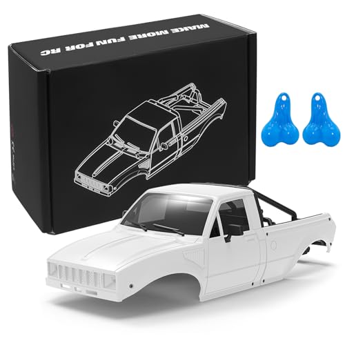 Ampia compatibilità: adatto per serie 1/24 RC Crawler Axial SCX24 - C10 Bronco Wrangler Base Camp 4Runner. Perfetto per gli aggiornamenti