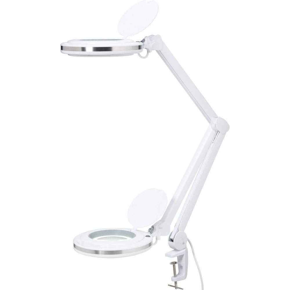 TOOLCRAFT TO-7173471 Lampada con lente d'ingrandimento 60 LED SMD 8D 3X Ingrandimenti=3 x 12.7 cm Classe di efficienza