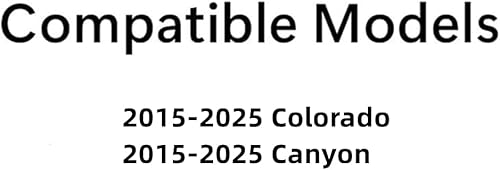 Miniatura 3 de Cristal trasero estacionario para ventana trasera compatible con Chevrolet ColoradoGMC Canyon 2015-2025