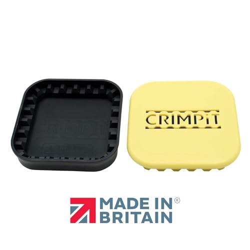 CRIMPiT The Original Sandwich Crimper - Make Healthy Toasted Snacks In Minutes - Simply Crimp it, Heat it, Eat it! Works with healthy Thin bread and standard bread