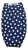 The Original Corn Bag Microwavable Heating Pad for Pain Relief from The Leader in 100% Cotton Blue Dot Fabric Oblong Shape for Arthritis Pain, Headaches, Menstrual Cramps, & Warming Up