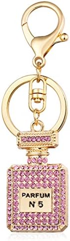 WEPROSOFS Cute Keychains for Women, Key Chains for Car Keys, Keychain Accessories for Car Accessories Handbag Decorations (Pink)