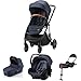Britax Römer STRIDER M 3-en-1: Poussette, Nacelle et Siège Auto, Navy Ink
