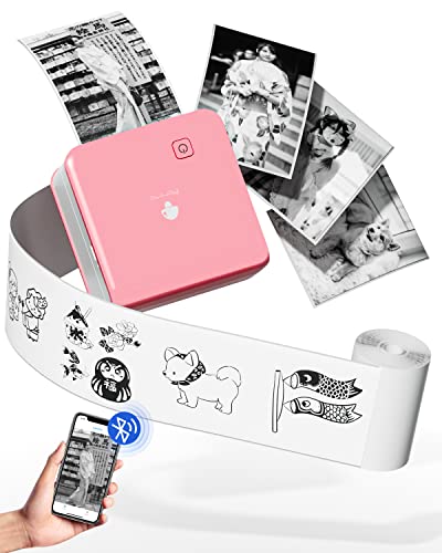 スマホ対応 プリンター Memoking M02PRO 300dpi Bluetoothサーマルプリンタ ミニプリンター スマホ対応 メモプリンター 感熱プリンター 15/25/53 mmのサーマルシールを印刷できます ブルートゥース接続 多言語APPは IOSとAndroidに対応しています アルバム/学習/覚書/買い物リスト/プレゼントに使えます 日本語の説明書とテストシールが付いています