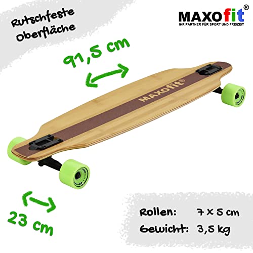Longboard MAXOfit für Sport und Freizeit im Vergleich