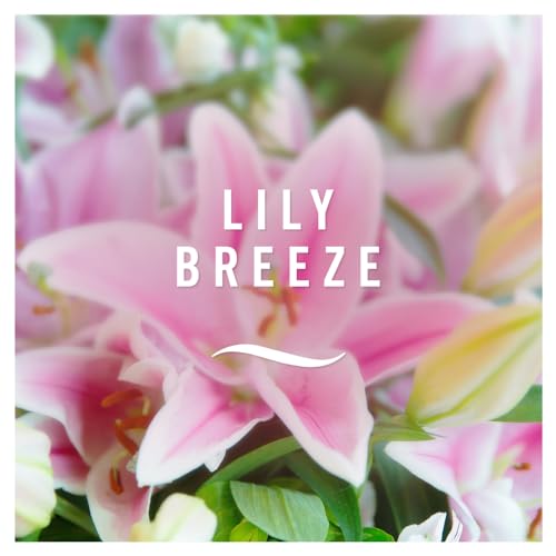 Febreze 3Volution Plug In Air Freshener Refill, 20ML X 4, Odour Eliminator & Bathroom Air Freshener, Lily Breeze - Image 4