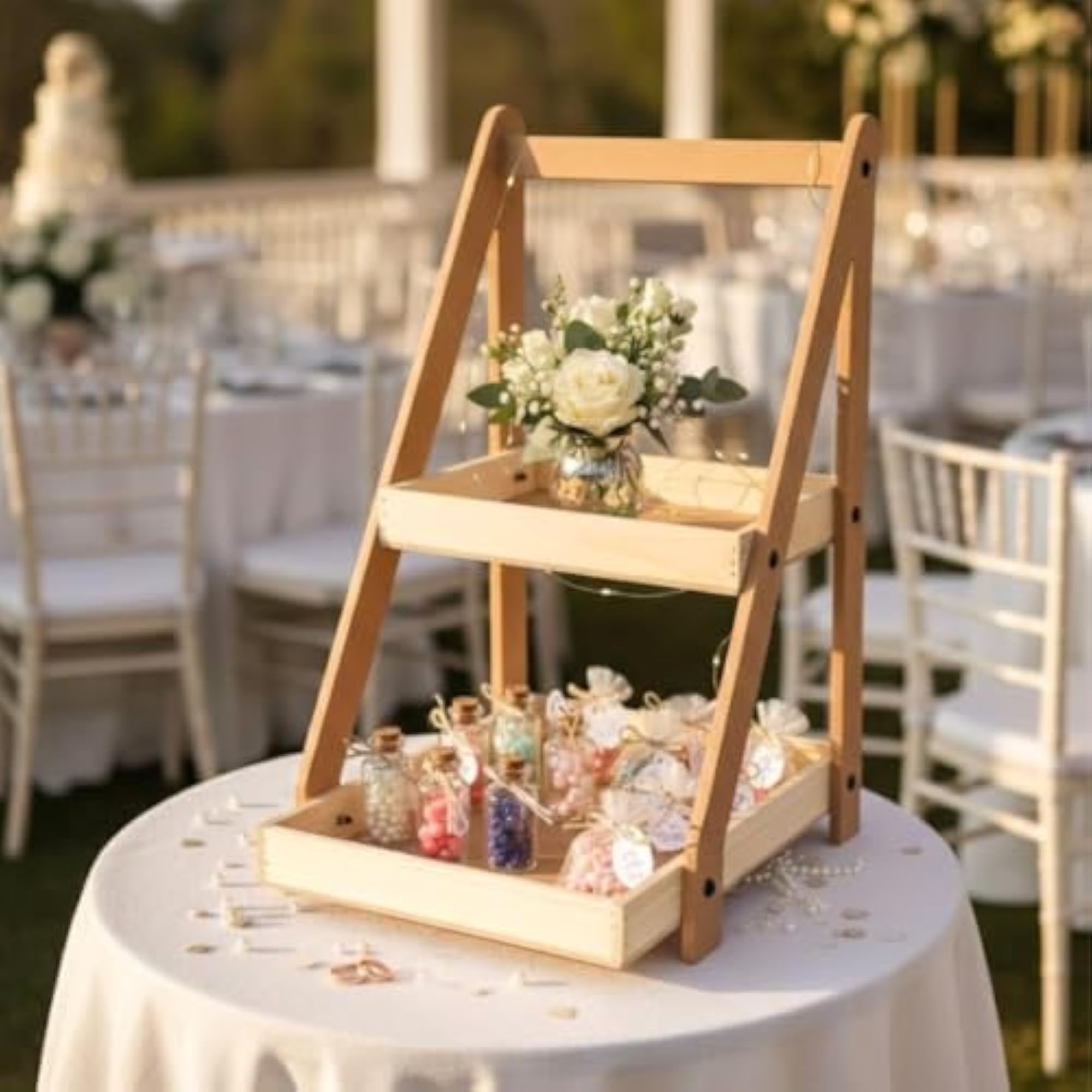 MDF Trousseau Pinewood Decorative Box for Gifting