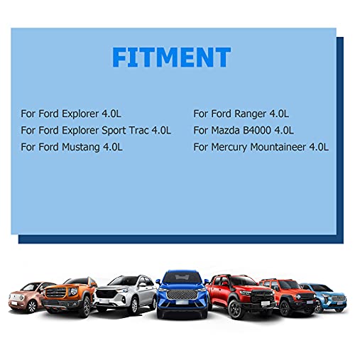 Eccpp Ts20395F Timing Chain Kit Fit For Ford Explorer Ranger Mustang For Mazda Mountaineer 4.0L Sohc Engine Timing Chain Gear Kit 2006 2007 2008 #TOP3