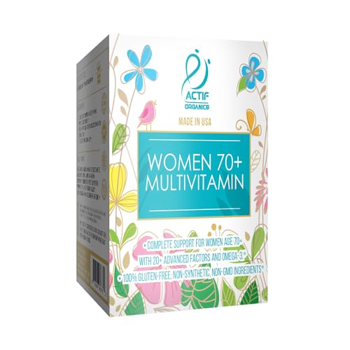 ACTIF Organic Multivitamin for Women Age 70+