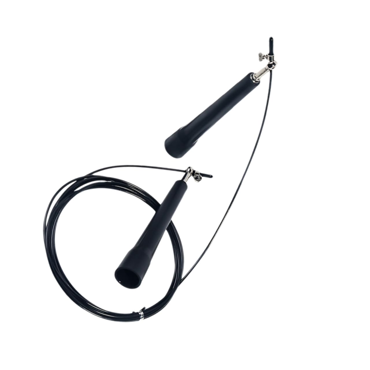 TOYANDONA Cuerda De Salto De Velocidad Salta La Cuerda Pesada Mangos Cable De Gimnasio Mango De Cuerda De Salto De Atletismo Saltar Cuerdas para Hacer Ejercicio Gimnasia SOGA Negro