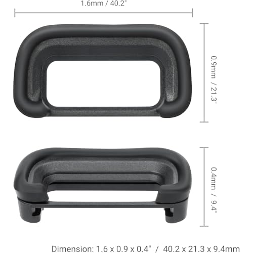 Image of MOSTOS - EP20 - Eyepiece Eyecup - Camera Eyepiece Eyecup Viewfinder for Sony A6700 Camera